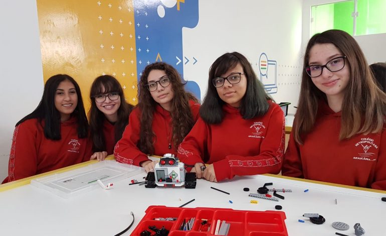 Feira de Ciências da PUC-PR contará com projeto de robótica de meninas do Colégio Metropolitana de Araucária
