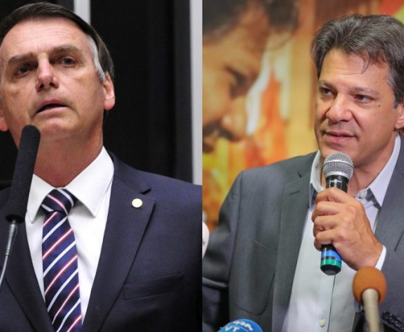 Bolsonaro tem 59% dos votos válidos e Haddad, 41%, aponta Ibope